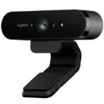 LOGITECH BRIO 4K Ultra HD Webcam w/ HDR, RightLight3, 5x HD Zoom, Auto Focus, Infrared Sensor - Ideal for Video Conferencing, Streaming, Recording & Windows Hello Security