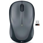 Logitech Colt Glossy Black Wireless Mouse M235 - Ergonomic Design, Smooth Scrolling, Long-lasting Battery, USB Receiver - Ideal for Work, Gaming, and Everyday Use by LOGITECH