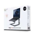 mbeat Stage S1 Space Grey Adjustable Laptop Stand for up to 16 Notebooks - Ergonomic Design for Improved Posture and Comfort