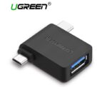 UGREEN 2-in-1 Micro USB and USB-C to USB 30 Adapter - Model 30453 - Electronics Computer Accessory for Convenient Data Transfer and Device Compatibility