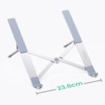 UGREEN 40289 Silver Foldable Laptop Stand for Ergonomic Desk Setup